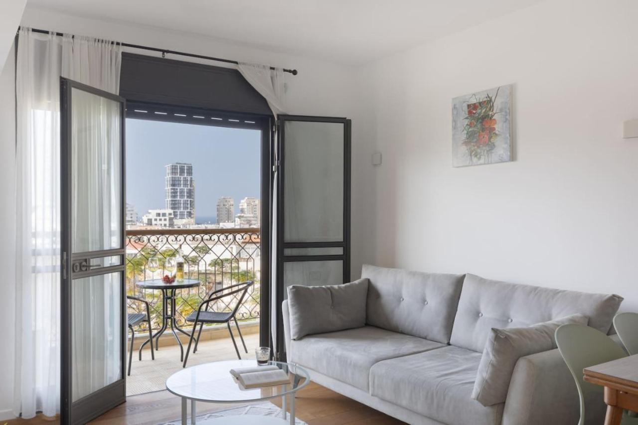 Elegant Apartment W Balcony & Mamad In Heart Of Tel Aviv By Sea N' Rent Экстерьер фото